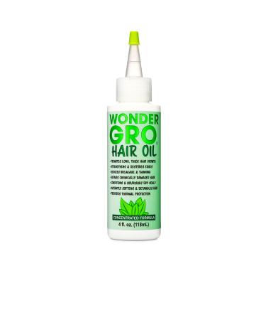 Wonder Gro Hair Growth Oil & Thermal Protection  4 fl oz - Strengthens & Restores Edges