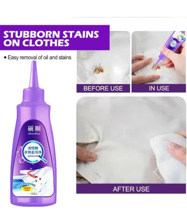 Active Enzyme Laundry Stain Remover Garment Stubborn Stain Cleaner Oil Remover Emergency Stain Rescue Stain Remover for White Clothes Active Enzyme Laundry Detergent for Clothing Cleaning (3PCS) - Buy Online on GoSupps.com