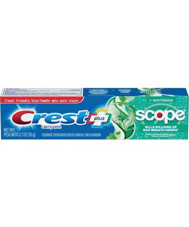 Crest Full T/P White Scope Mint - 2.7 oz (2 Set) | Buy Internationally Online - Buy Online on GoSupps.com