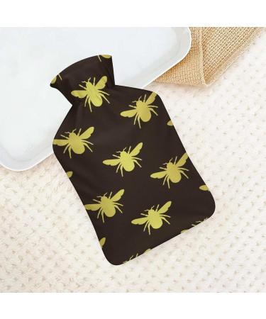 Buy Bee Silhouette Hot Water Bottle | Pain Relief & Foot Warmer | Rubber Hot Water Bag for Cold Therapy - Buy Online on GoSupps.com