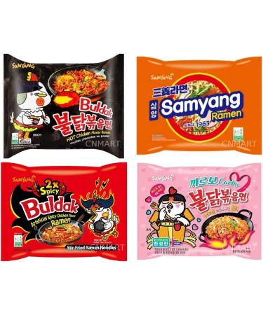 Samyang Hot Chicken Buldak Halal/Tailor-make 10 Noodles + 1 Sauce (Optional Extra) / Self Customise Own Case - Buy Online on GoSupps.com