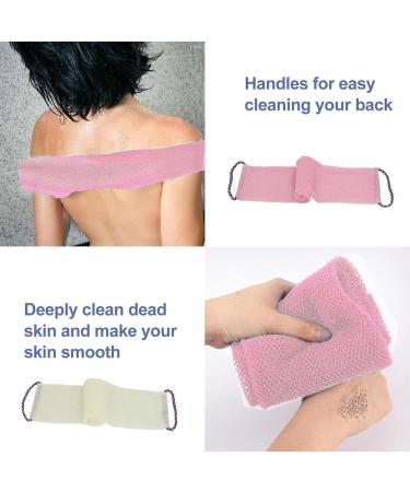 African Bath Sponge Foaming Net Bath Sponge 2 Hand Straps Nylon Easy to Exfoliator Quick Drying with Bathing Gloves for Hotel for Shower (Huairdumq0ovgt2uxe-11) - Buy Online on GoSupps.com
