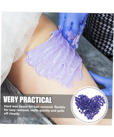 Minkissy 12 Packs Hard Wax Beans for Hair Removal - Ideal for Face Armpit & Body - Violet Facial Wax Beads - Smooth Skin Solution - Buy Online on GoSupps.com