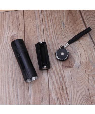 YUSHU 9W UV Resin Curing Lamp | LED 395nm UV Black Light Flashlight for Jewelry & Gel Nail Polish - Buy Online on GoSupps.com