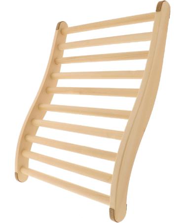 Shop 2x Hofmeister Ergonomic Sauna Backrest - High-Quality Linden Wood 51 cm Non-Slip Support Made in Europe - Buy Online on GoSupps.com