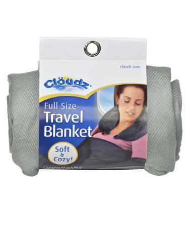 Cloudz Compact Travel Blanket - Charcoal