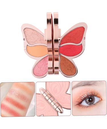 Mipcase 2 Pcs Eyeshadow Palette Creme Eyeshadows Creamy Blush Makeup Supply Plate Pearlescent Woman 1 count (Pack of 1) As Shown 2x2pcs - Buy Online on GoSupps.com