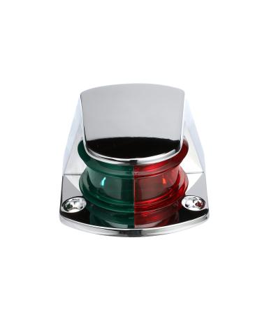 Seachoice Bow Light, Marine Navigation, Chrome Bi-Color, 2.75 in.