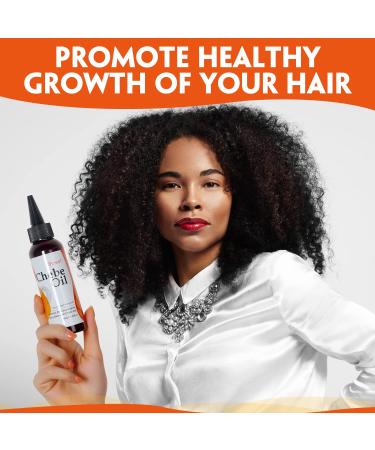 Brzeaf Natural Chebe Hair Oil - 3.38oz - Promotes Hair Growth, Prevents Breakage, Deep Conditioning - Buy Online on GoSupps.com
