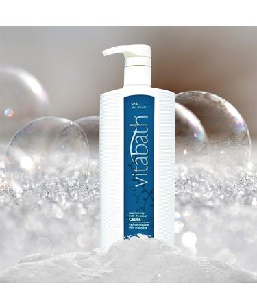 Vitabath Spa Skin Therapy Moisturizing Bath & Shower Gel - Nourishing Replenishing Oils - 21 oz, Invigorating Ocean-Fresh Fragrance - Buy Online on GoSupps.com