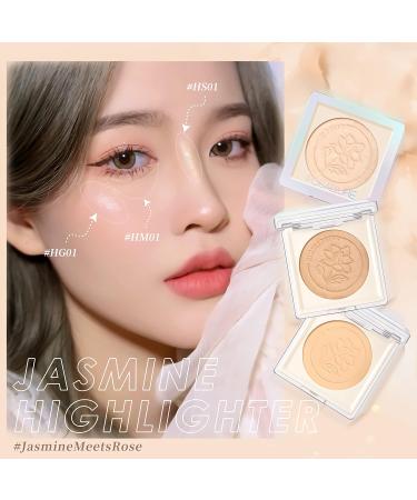 FOCALLURE Highlighter Palette - Shimmer Glitter Contouring & Illuminating Makeup in HG02 Rose - Buy Online on GoSupps.com