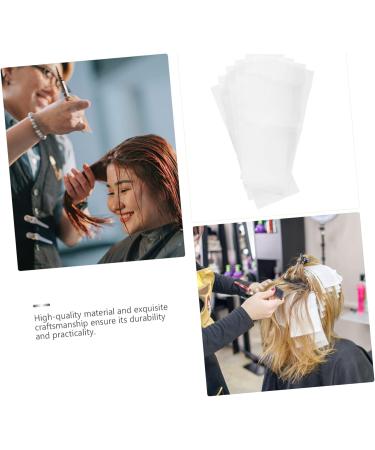 Ipetboom 50 Sheets Highlight Stickers Hair Dye Paper Hair Coloring Hair Dye Tools Foam Hair Dye Hair Dying Paper Bubble Hair Dye Hair Dye Foam Hair Salon Supplies White - Buy Online on GoSupps.com