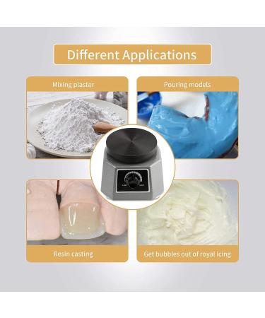 Plaster Models Oscillator - Dental Laboratory Vibrator with Gear Setting Button & Cooling Floor | Perfect for Mixing Plaster & Cast Models - Buy Online on GoSupps.com