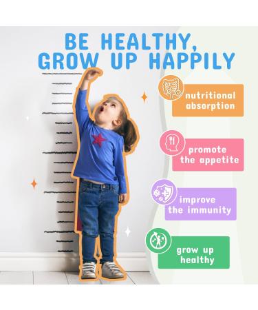 ZEBORA Kids Probiotic & Prebiotics Powder | Age 3+ | Digestive & Immune Support | Constipation Relief | Non-GMO | Gluten-Free | 30 Packets - 5 Billion CFUs - Buy Online on GoSupps.com