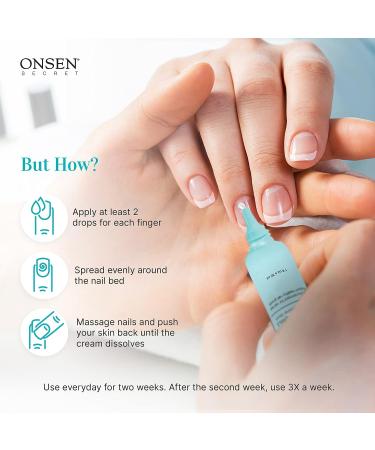 Onsen Secret Cuticle Cream & Foot Cream Bundle - Deep Repair & Moisturizing Treatment for Nails and Feet - Buy Online on GoSupps.com