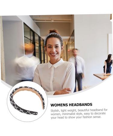 HAPINARY Rhinestone Headband Womens Hair Accessories Hair Headbands for Women Womens Headbands Rhinestone Hair Accessories Women Headbands Women Hair Bands Decorative Headbands - Buy Online on GoSupps.com