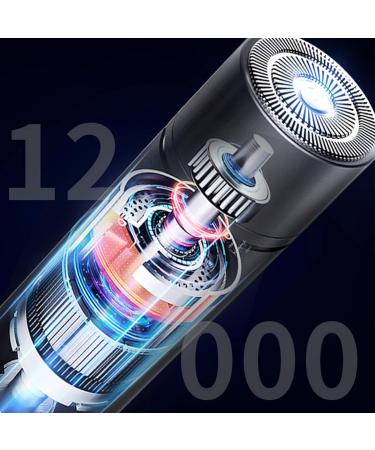 Mini Portable Electric Shaver - USB Charging Waterproof Rotary Razor for Home & Travel - Buy Online on GoSupps.com