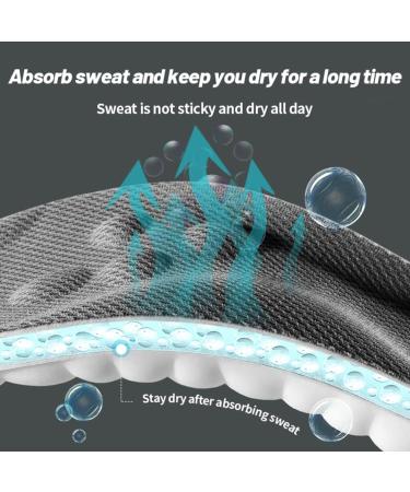 Buy Accurateg Orthopedic Insoles | Ultra Comfort 4D Memory Foam Insoles for Men & Women - 2 Pairs (Gray Size 9-10) - International Shipping Available - Buy Online on GoSupps.com