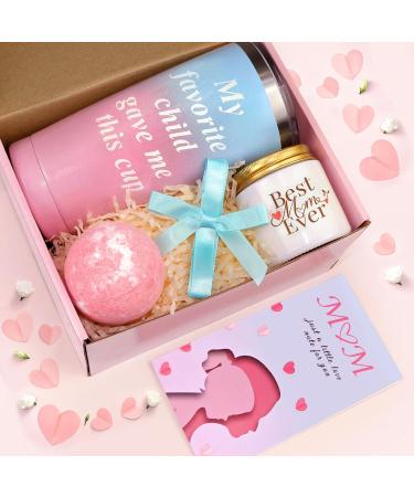 Personalized Mum Pamper Gift Set - Perfect Birthday & Christmas Present for Mother from Daughter/Son - Mothers Day Relaxation Hamper - Includes 'My Favorite Child Gave Me This Cup' - Shop Now! - Buy Online on GoSupps.com