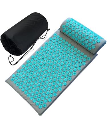 SJLS Spike Cushiont/Pillow Massager (appro.67 * 42cm) Acupressure Cushion Stress Relieve Back Body Pain Mat (Color : BlueThorn GrayCloth) - Buy Online on GoSupps.com