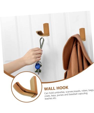 ABOOFAN 3pcs Bathroom Accessories Wall Mounted Rack Garment Rack Strips Heavy Duty Towel Hooks Heavy Duty mediumx3pcs Rose Goldx3pcs - Buy Online on GoSupps.com