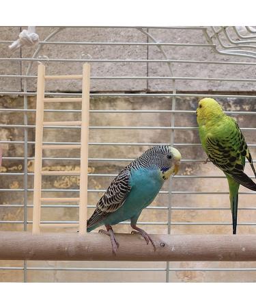 Wooden Bird Ladder Toy - Natural Climbing Step Toy for Parakeets, Parrots, Cockatoo & Lovebirds | Available in 4 Sizes - Buy Online on GoSupps.com