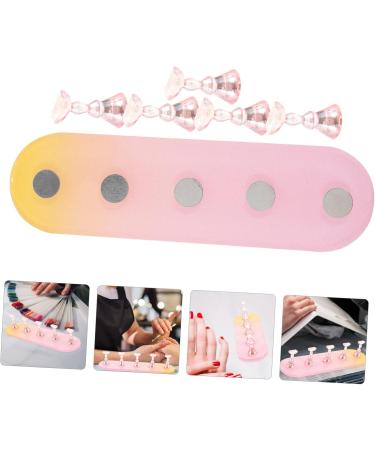 DRESSOOS 1 Set Nail Practice Holder Manicure Nail Display Nail Art Beauty Nail Display Creative Nail Stands Practice Nail Racks Creative Nail Racks Beauty Nail Stands Training Nail Display - Buy Online on GoSupps.com
