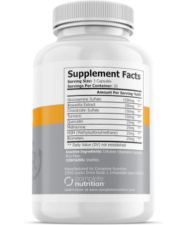 Reclaim Joint Support 90ct - Complete Nutrition | Joint Health Supplement - Buy Online on GoSupps.com