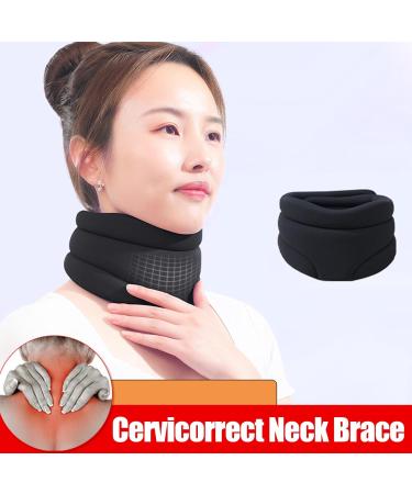 Orthopedic Neck Extensor Support Pillow - UncoZy Relief for Cervical Spine Pressure | Ideal for Men & Women | Black - Buy Online on GoSupps.com