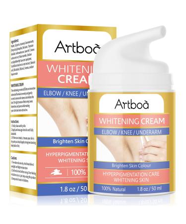 Whitening Cream, Underarm Lightening Cream, Dark Spot Cream for Armpit, Elbow, Knee, Intimate Parts and Sensitive Areas, Instant Result