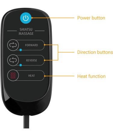 Medisana MCG 800 Gel Massage Cushion - Heat Function & 4 Rotating Heads for Neck Shoulder Back & Legs | International Shipping Available - Buy Online on GoSupps.com