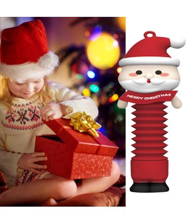 Santa Claus Sensory Tubes - in The Dark Santa Claus Sensory Tubes - Fine Motor Training Learning Toys for Toddlers Kids Stocking Stuffers Educational Toys Xiaoguozi Without Light - Buy Online on GoSupps.com
