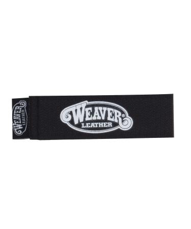 Weaver Leather Xtended Life Closure System Replacement Piece, Black, 1"