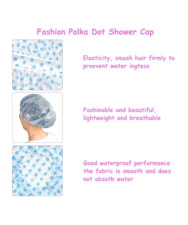 Waterproof Shower Hoods 3-Pack | Reusable Plastic Hair Caps for Long Hair - Perfect for Kids Women Men | Spa & Salon Essentials - Buy Online on GoSupps.com