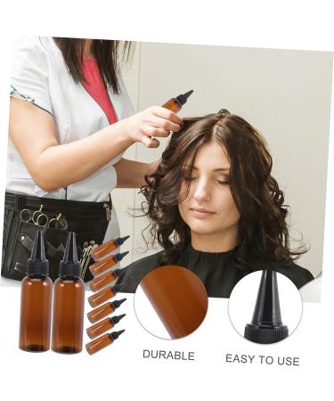 Lot De 10 Flacons Applicateurs De Teinture Capillaire 50 Ml En Plastique Souple Marron Bouteilles Rechargeables Vides Bouchon Noir Pour Coloration Cheveux Et Soin Capillaire Professionnel - Buy Online on GoSupps.com