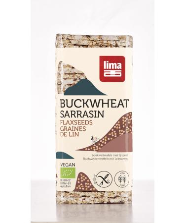 Lima Organic Buckwheat Waffles with Linseed (6 x 130 gr) 130 g (pack of 6) - Buy Online on GoSupps.com