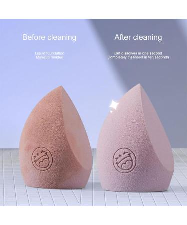 Makeup Brush Cleaning Mat Multifunctional Silicone Flexible Cleaner Mat - Stable Cleaning Tool for Makeup Supplies Decorative Makeup Brushes and Powder Pads - Buy Online on GoSupps.com