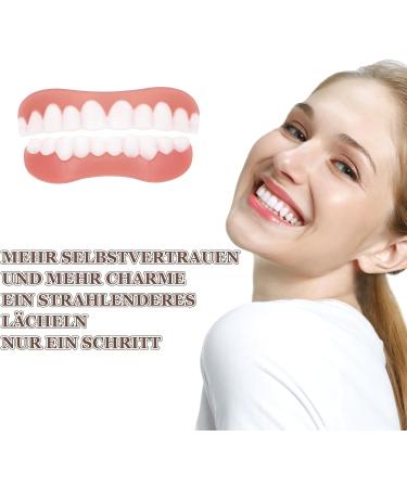 Shop Spokki 4 Pair Fake Teeth | Cosmetic Tooth Covers & Temporary Dentures for Men & Women - International Shipping Available - Buy Online on GoSupps.com