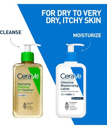 CeraVe Intensive Moisturizing Lotion with 5% Hydro-Urea & Shea Butter for Dry to Very Dry Skin Hydrates Itchy Skin due to Dryness. Fragrance-Free Developed with Dermatologist 473mL Intensive Lotion 473mL - Buy Online on GoSupps.com