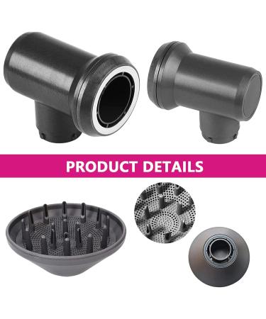 Diffuser and Adapter for Dyson Airwrap Styler for Airwrap Styler in a Hairdryer Combination Hairdryer Accessories Adapter for Dyson Easy to Install (1 Diffuser 1 Adapter) - Buy Online on GoSupps.com