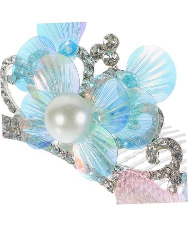 IWOWHERO Rhinestone Tuck Comb Hair Clip The Crown Hair Pin Hair Barrettes Wig Rhinestone Bobby Pins Tiara Women Hair Comb Women Hair Accessories Girl Women's Headband Metal - Buy Online on GoSupps.com