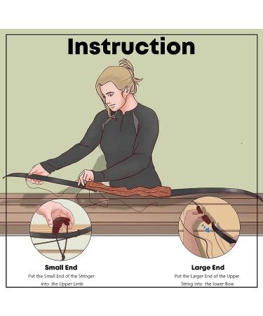 Leather Recurve Bow Stringers - Professional and Beginner Archery Tool in TAN Color - Buy Online on GoSupps.com