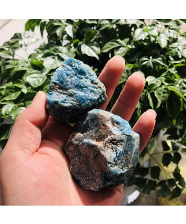 500g Rough Natural Blue Apatite Quartz Crystal Stone Natural Luster - Buy Online on GoSupps.com