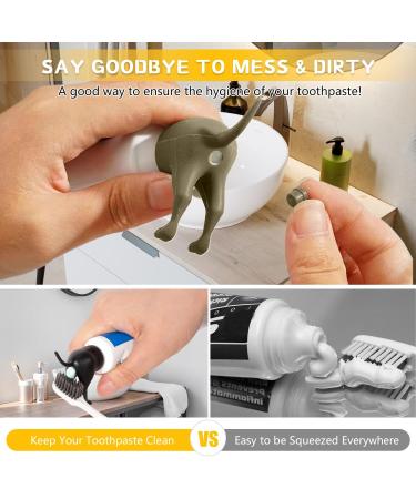 Toothpaste Attachment Set - 3 Fun Colors for Easy Squeezing | Perfect Gift for Dog Owners & Couples - Buy Online on GoSupps.com