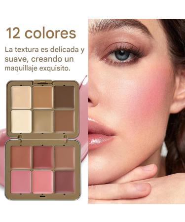 Cream Blush Palette - 27.6 g - Weatherproof Beauty - Convenient to Carry - Natural Cheek Tint for Women and Girls - Buy Online on GoSupps.com