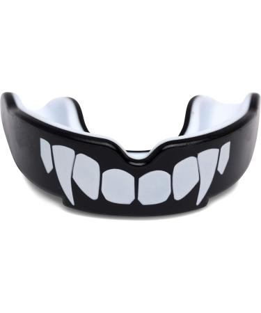 UK Warrior Vampire Mouth Guard Gumshield Guard Contact Sports Gum Shield Rugby Boxing Hockey Kickboxing MMA Judo Karate Fits Adult & Children - Buy Online on GoSupps.com