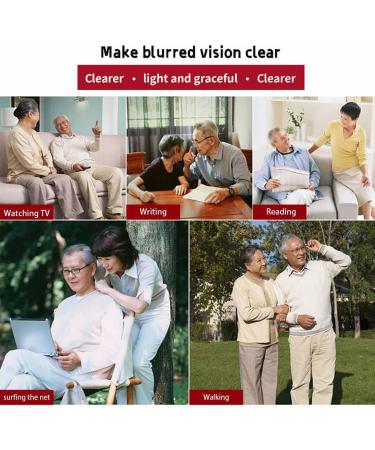 BILIZA Portable Half Moon Reading Glasses 3.5X - Ultra Thin Metal Semi Rimless Eyewear for Men & Women with Case - International Shipping Available - Buy Online on GoSupps.com