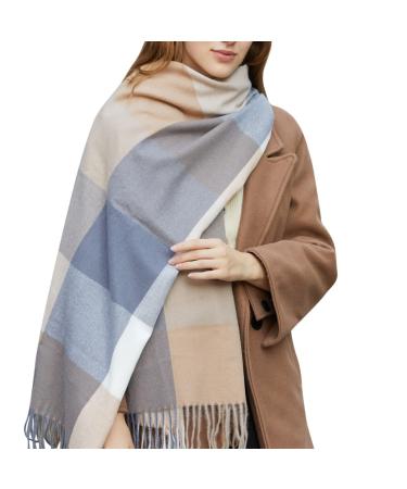 Women's scarf warm classic poncho ladies knitting scarf with wool triangular winter scarf retro scarf necklace triangle unit size i