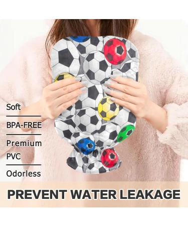 Buy Oarencol 2L Colorful Hot Water Bottle with Cover - Transparent Pain Relief Sports Ball - Buy Online on GoSupps.com