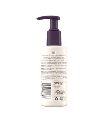 Aveeno Absolutely Ageless Nourishing Daily Facial Cleanser - Blackberry Extract - 5.2 fl. oz - Buy Online on GoSupps.com